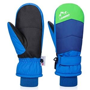 🆕 Anqier Waterproof Ski Gloves 3M Thinsulate